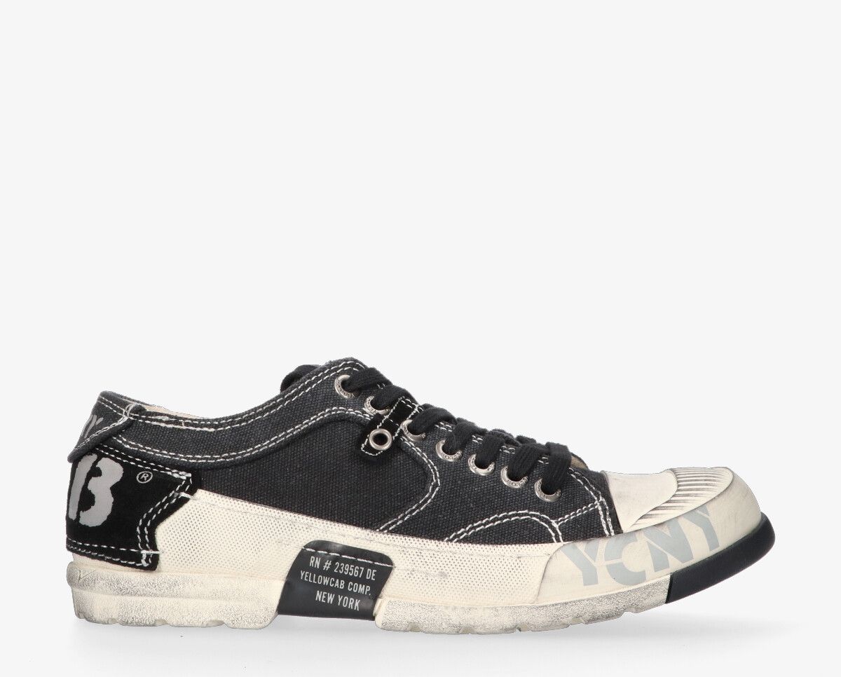 CANVAS SNEAKER | MUD 320-G BLACK
