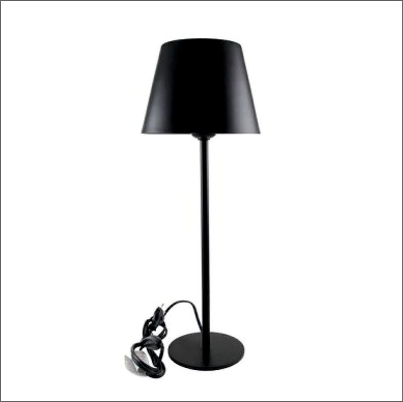 SOMERSET TISCHLAMPE matt schwarz Metall H 42 cm SOMERSET TISCHLAMPE matt schwarz Metall H 42 cm