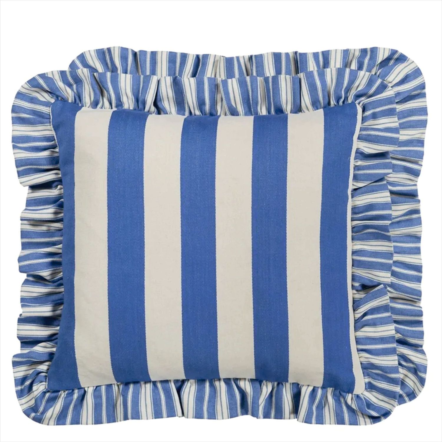 BERKELEY STRIPE COBALT Designers Guild 43 x 43 cm