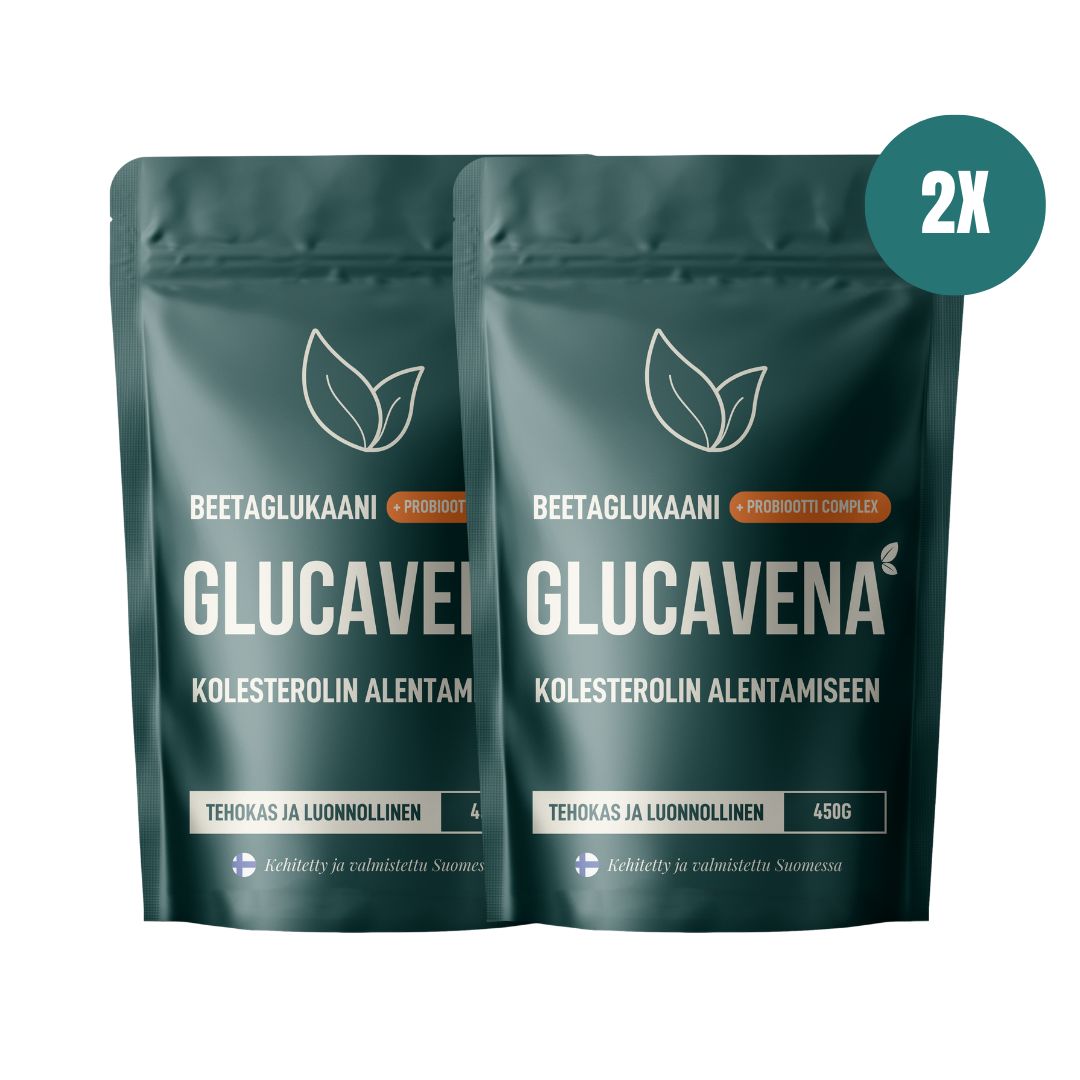 Glucavena - tuplapakkaus ja ilmainen kuljetus Glucavena - tuplapakkaus ja ilmainen kuljetus