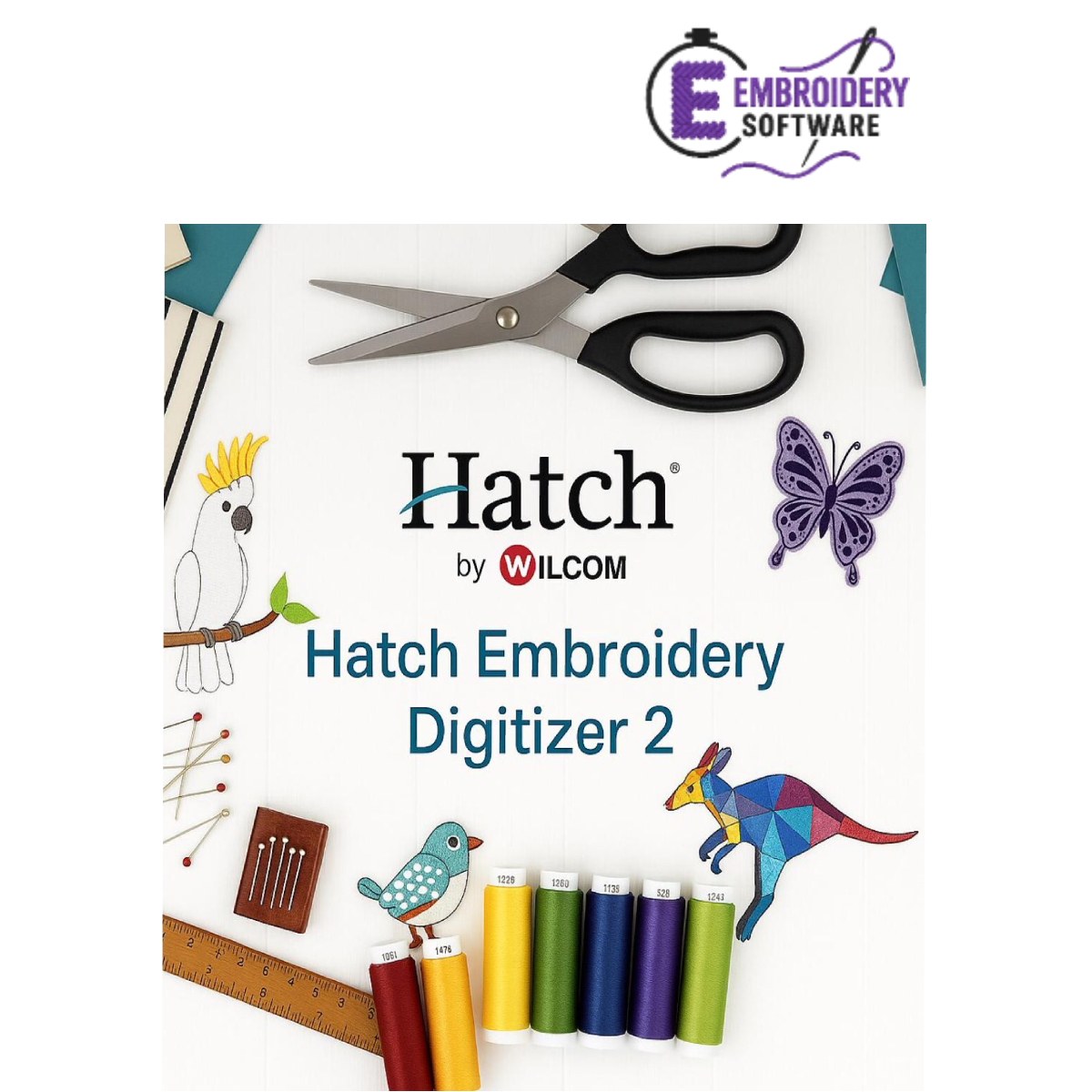 Hatch Embroidery 2 – Instant Download | 1 PC Key