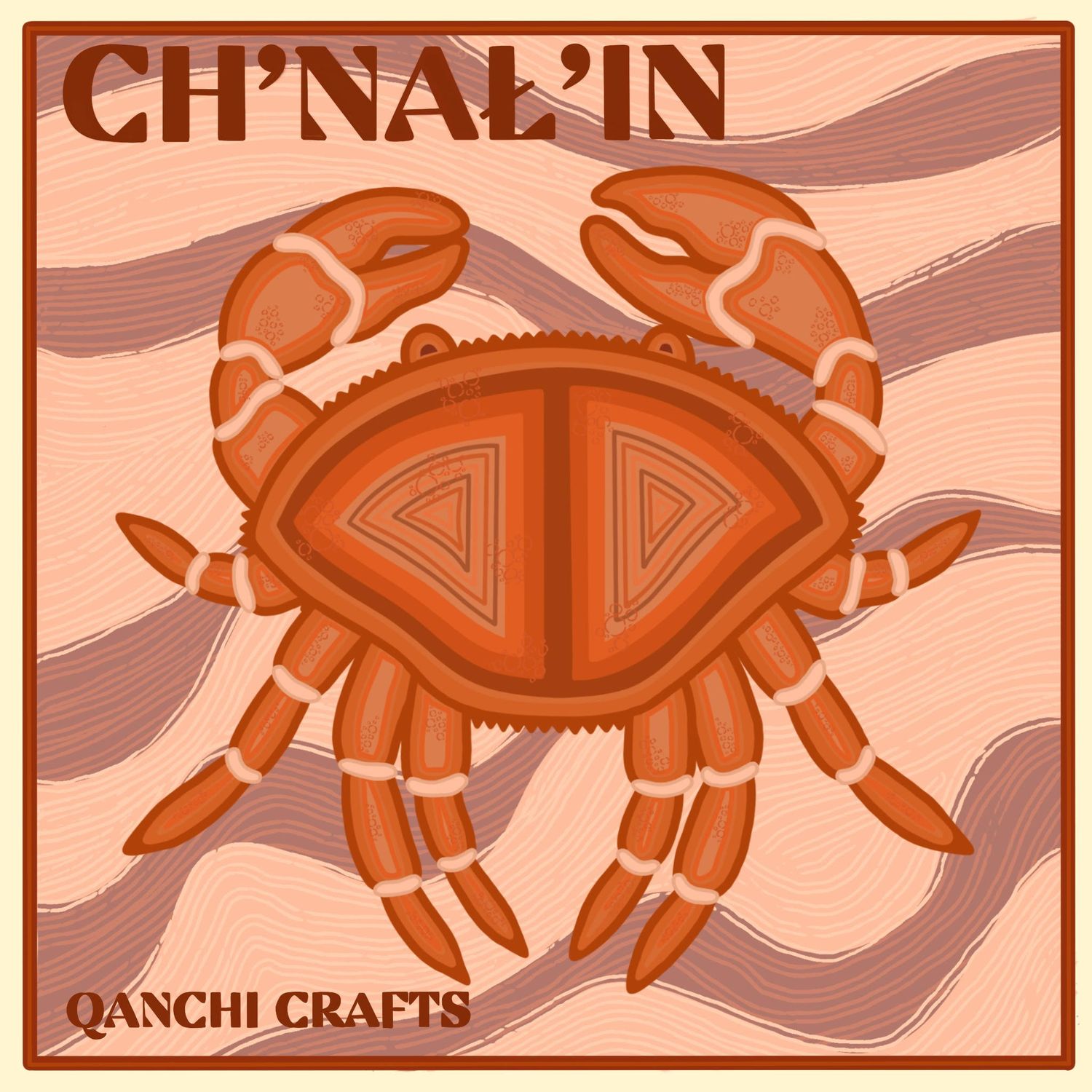 CH&#39;NAL&#39;IN-Crab Art Print
