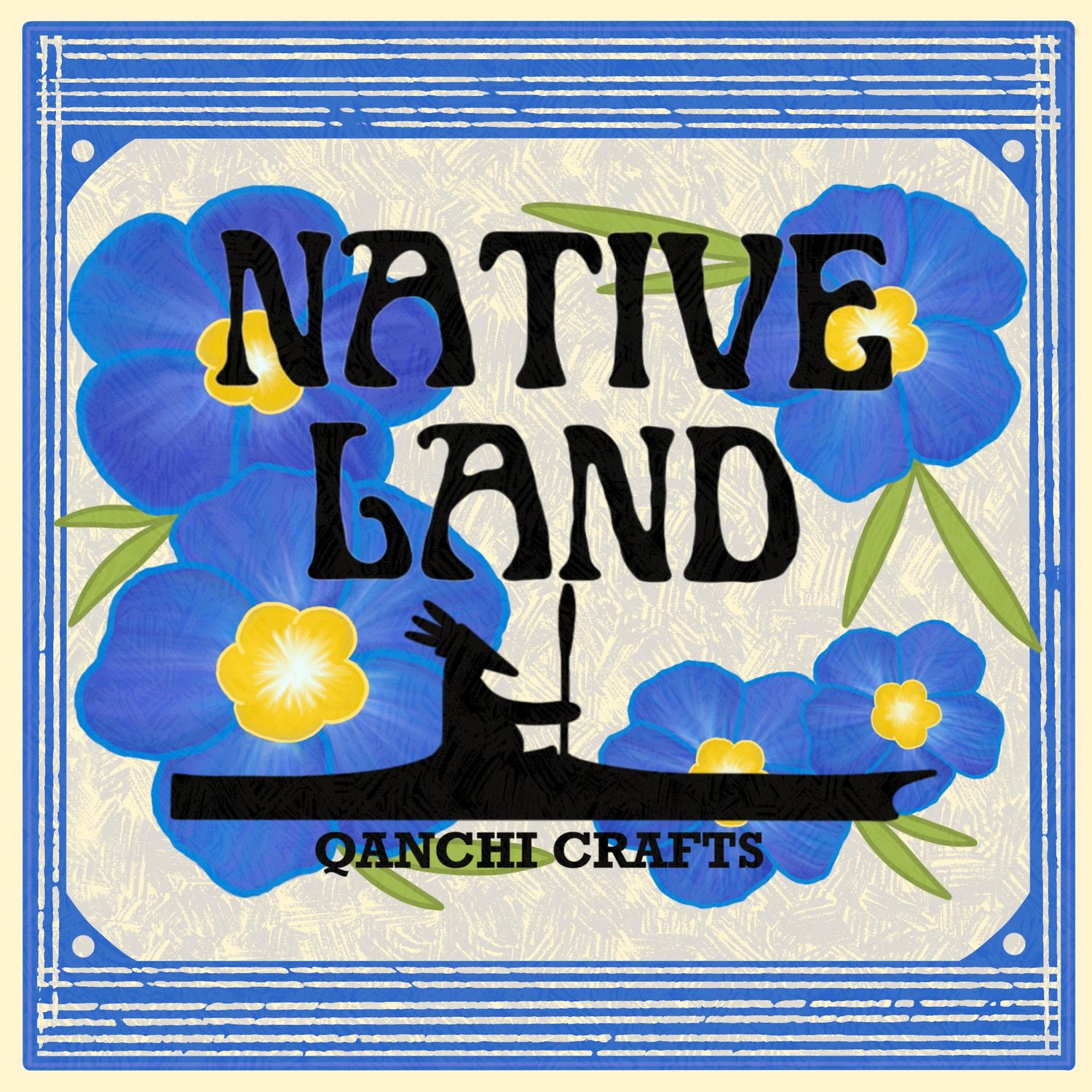 Unangax/Sugpiaq Native Land Art Print
