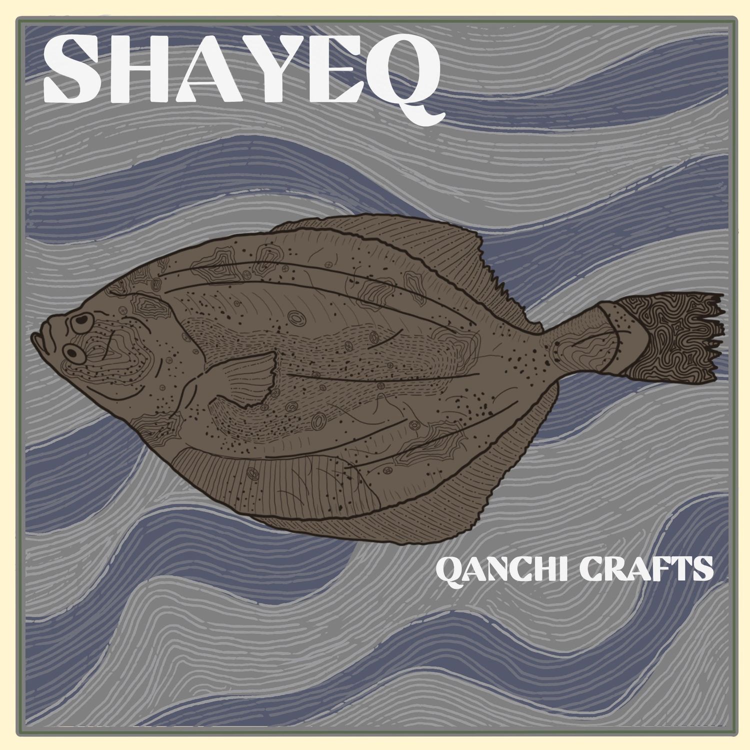 SHAYEQ-Halibut Art Print