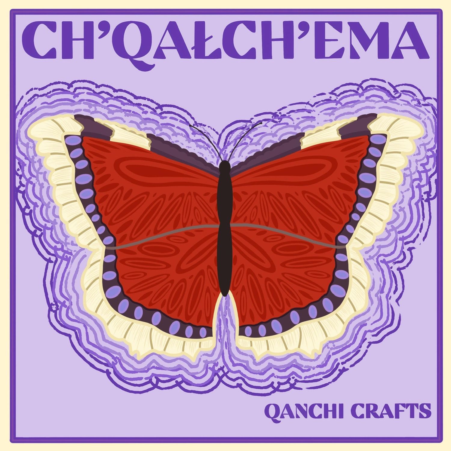 CH&#39;QALCH&#39;EMA-Butterfly Art Print
