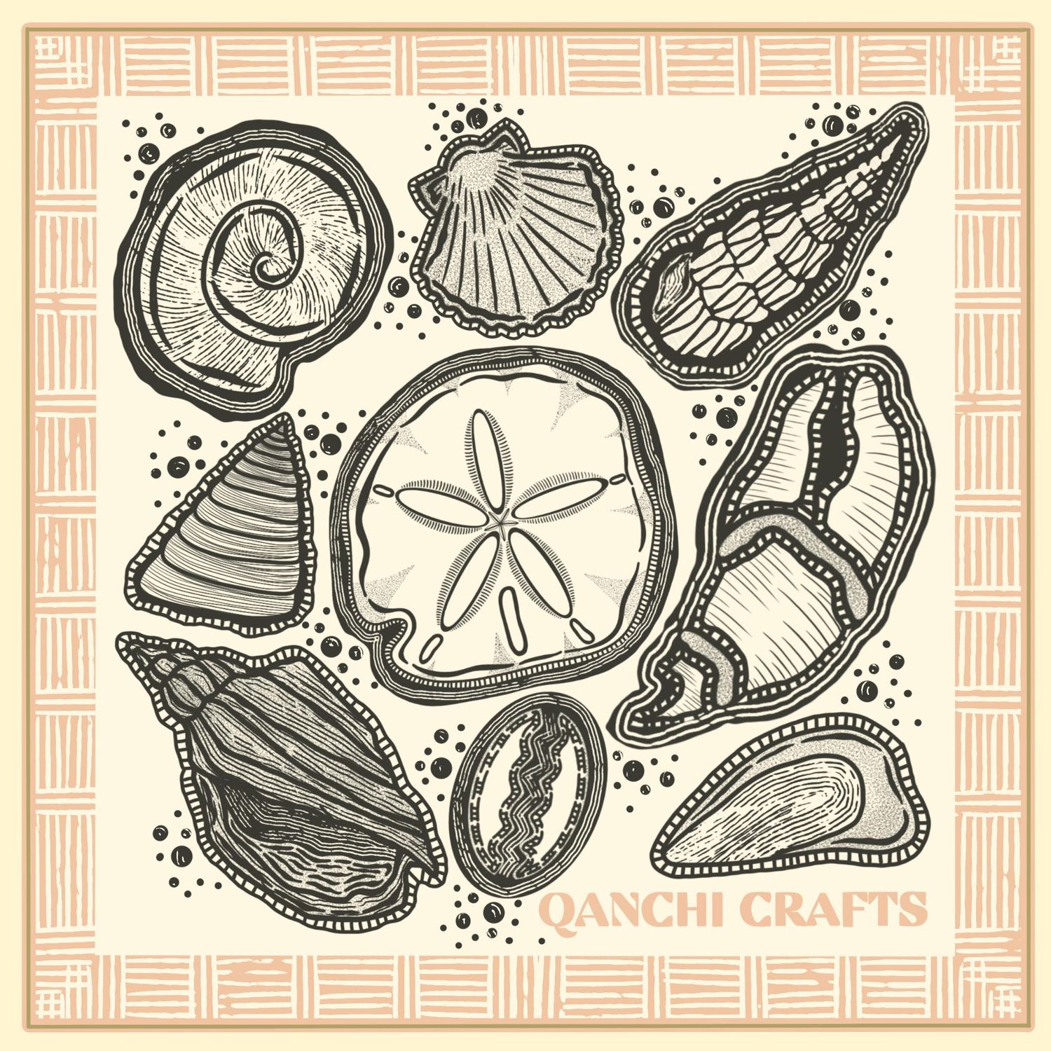 Seashell Art Print