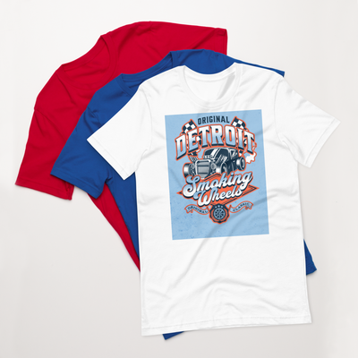 High-Quality T-shirts DETROIT Unisex