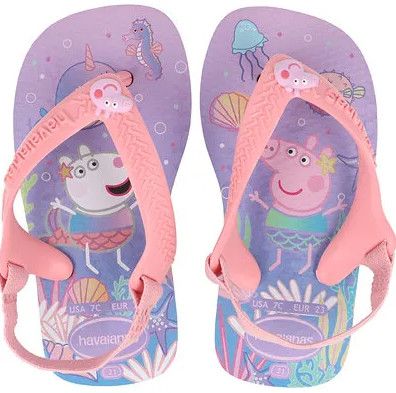 HAVAIANAS - SANDALS (MARVEL/PEPPA) (2022-2024) (SIZES 5T-9T) -