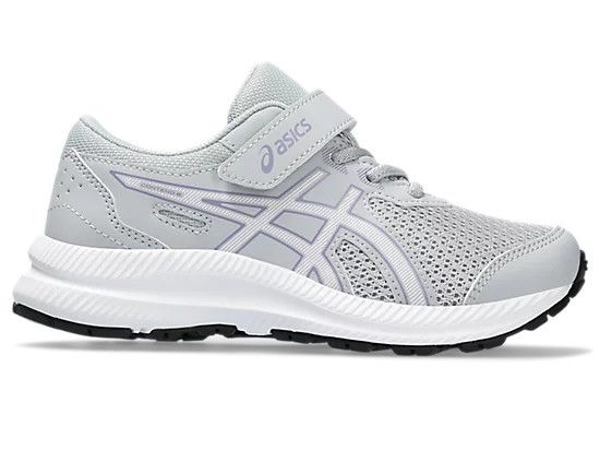 ASICS CONTEND 7 &amp; 8 PS , Color: PIEDMONT GREY/COSMOS, Size: 10k
