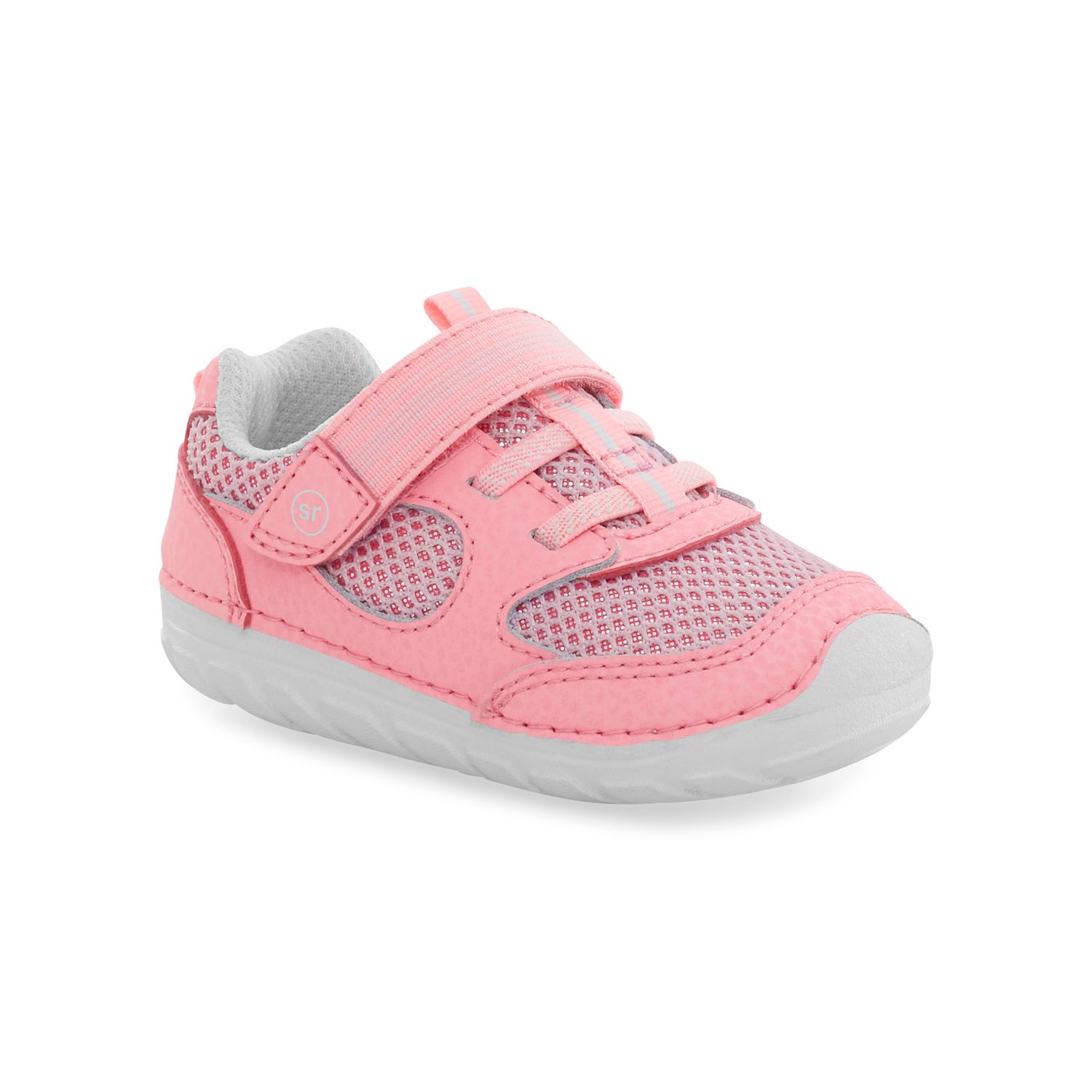STRIDE RITE SM TURBO, Color: PINK, Size: 3M