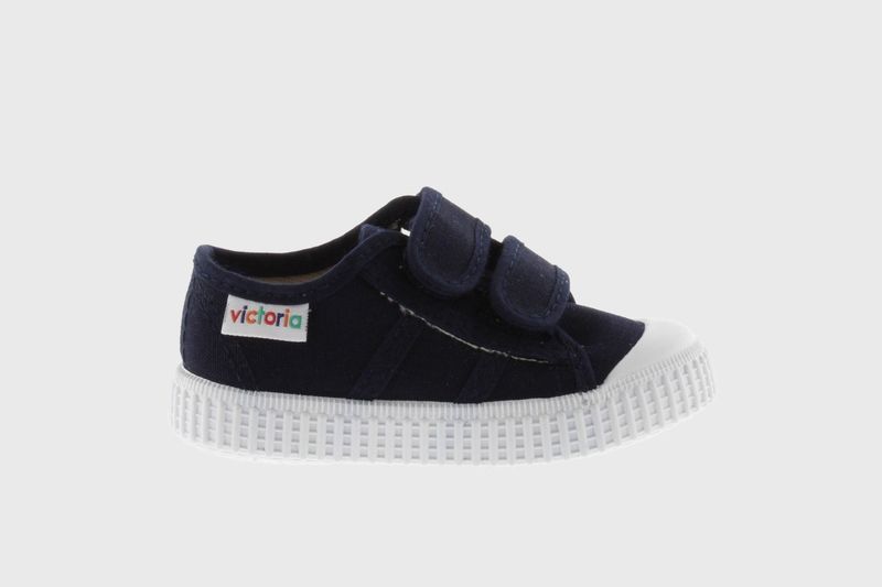 VICTORIA - BASKET TIRAS LONA (MARINO) (2021) (SIZES 5T-12K) -