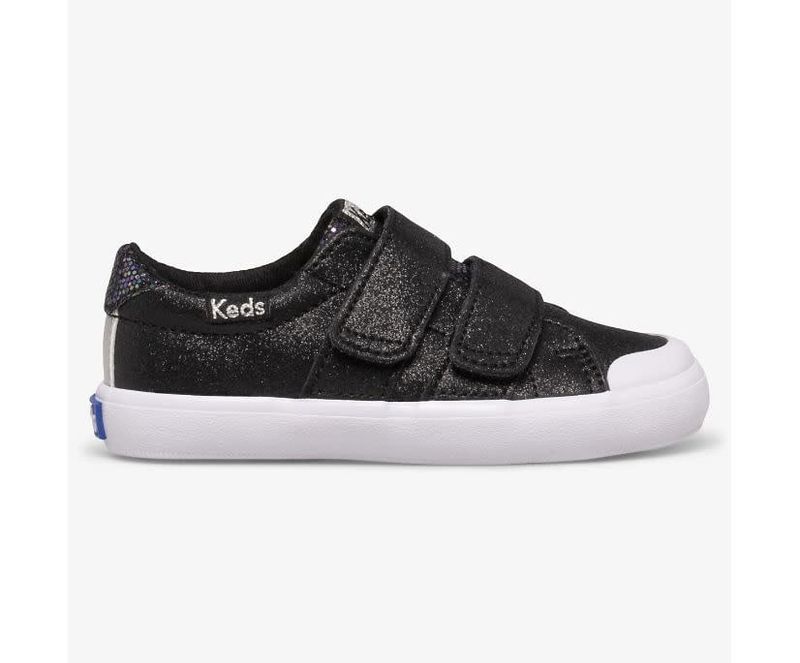 KEDS - COURTNEY HL SNEAKERS (SILVER/ROSE/BLACK) (2023) (SIZES 6T-12K) -