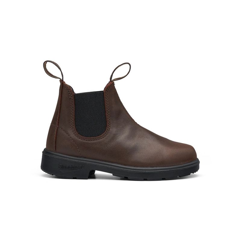 BLUNDSTONE - KIDS (RUSTIC BLACK/ANTIQUE BROWN) (2024-2026) (SIZES 8US-4US) -