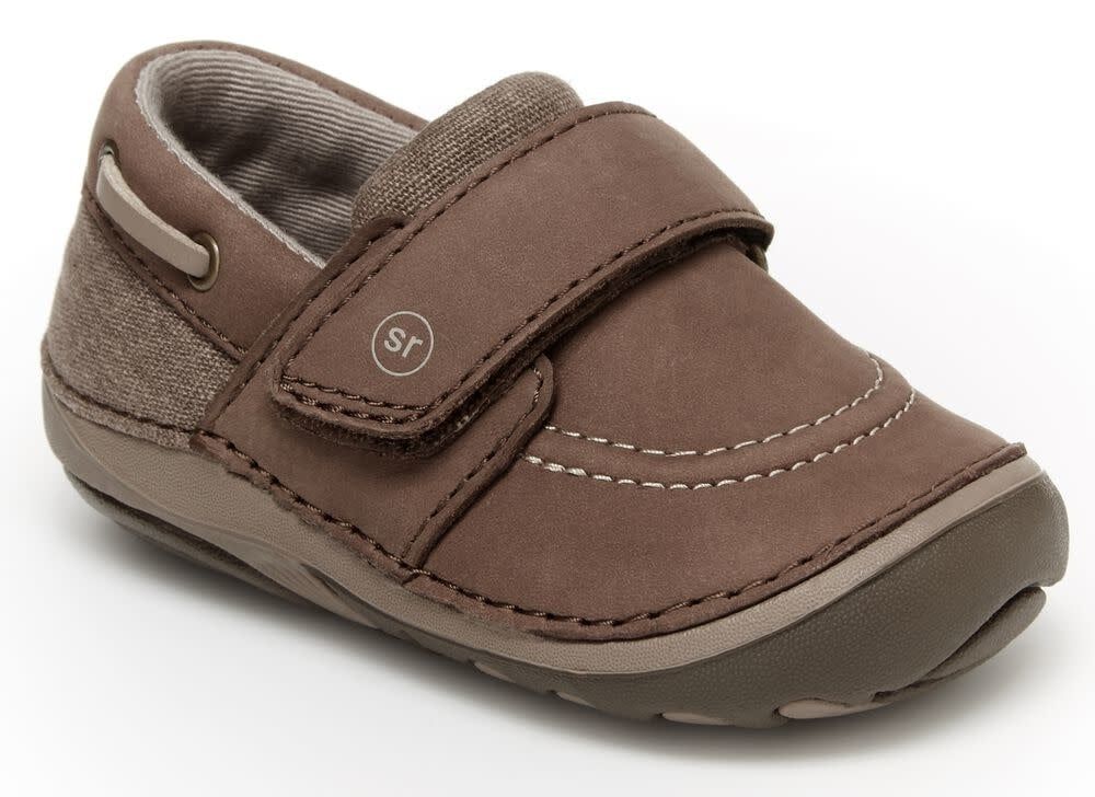 STRIDE RITE SM WALLY, Color: BROWN, Size: 3