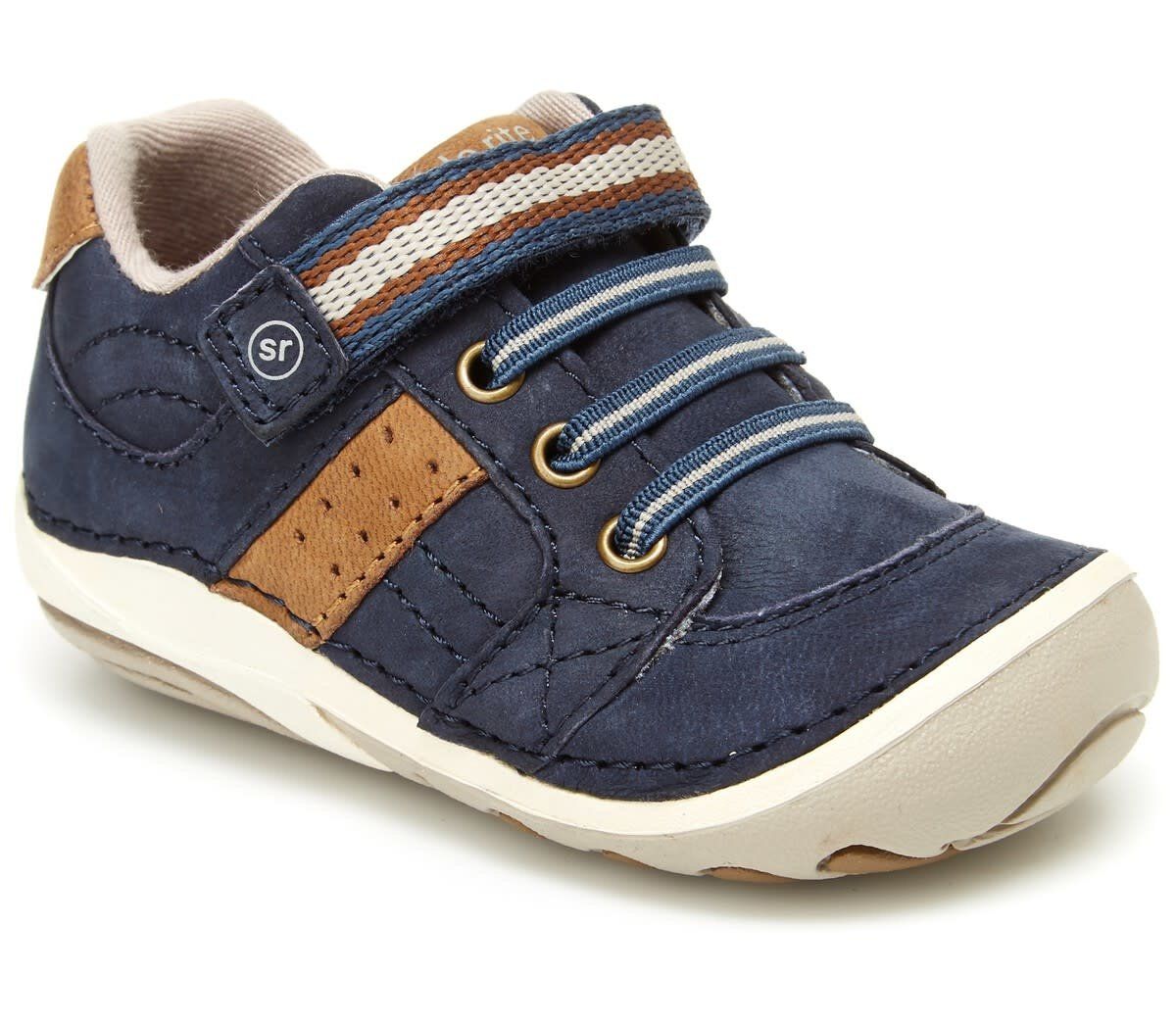 STRIDE RITE SRT SM ARTIE, Color: NAVY, Size: 3t