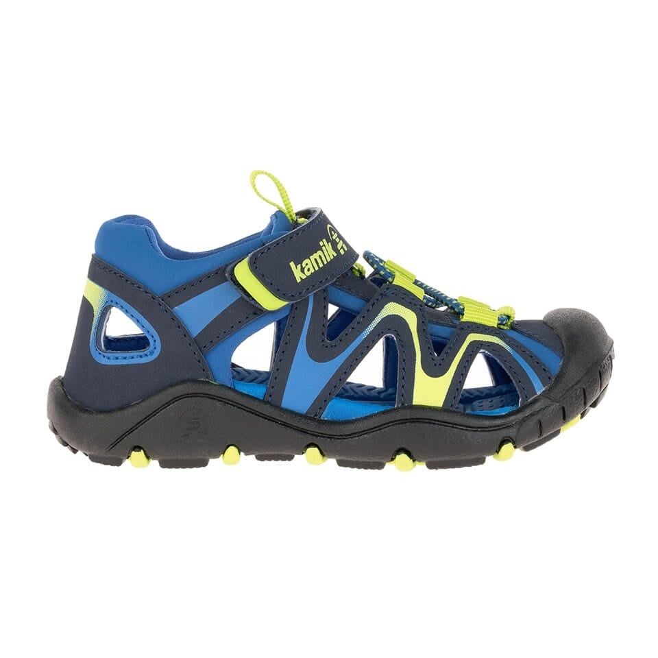 KAMIK KICK SANDAL HK9671, Color: NAVY BLUE (NBL), Size: 5