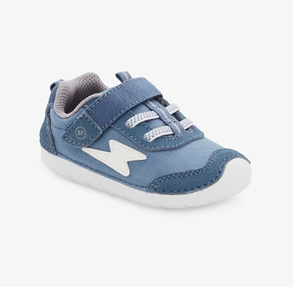 STRIDE RITE SM ZIP RUNNERS, Color: NAVY, Size: 3T