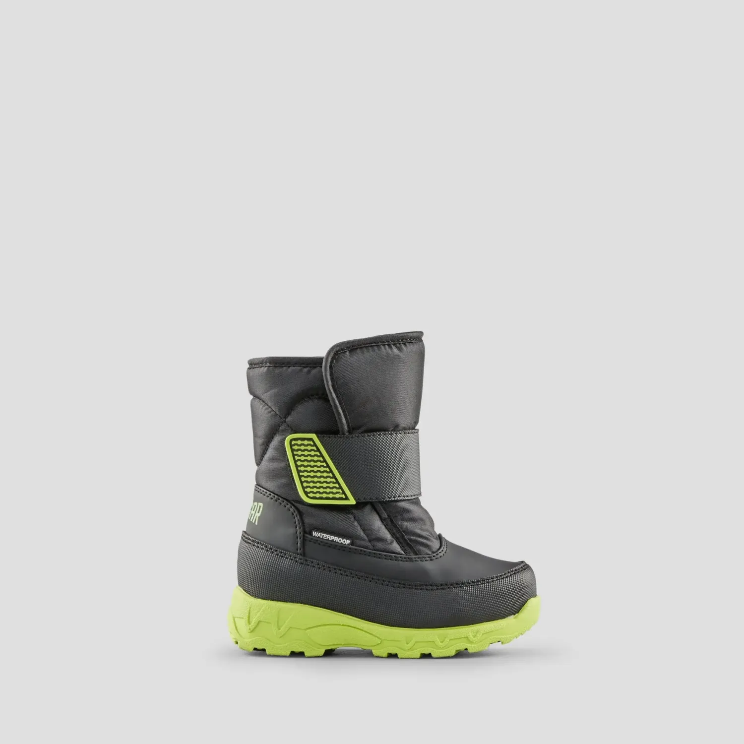 COUGAR KIDS SNOW BOOTS, Color: BLACK LIME, Size: 6