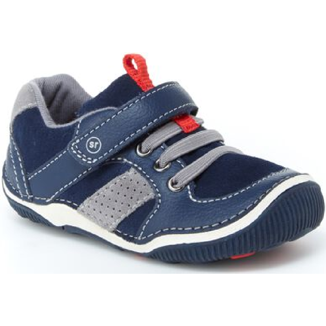 STRIDE RITE SRT WES, Color: NAVY, Size: 5