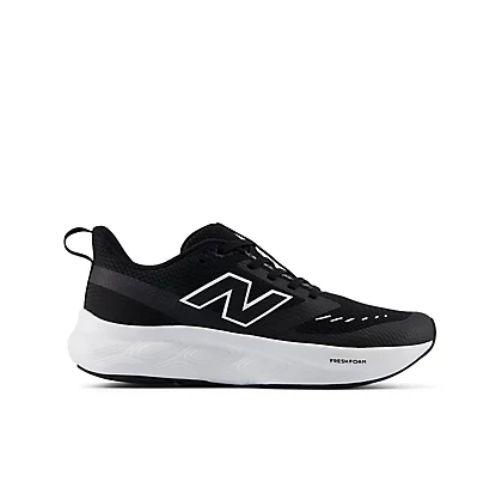 NEW BALANCE FRESH FOAM 625 TIE UP LACE  BLACK WHITE 5y