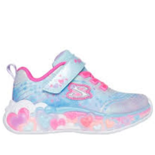 SKECHERS S LIGHTS ETERNAL HEART LIGHTS LIGHT BLUE/MULTI 1Y