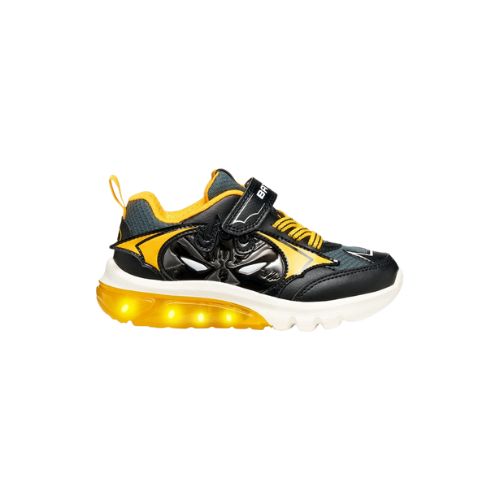 GEOX J CIBERDRON BLACK/YELLOW 1Y