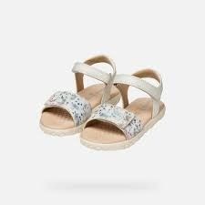 GEOX JS. HAITI G.A - PR.GO.SUE+SYN OFF WHITE/MULTICOLOR 34/3