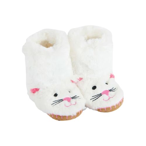 LITTLE BLUE HOUSE KIDS FUZZY SLIPPERS LITTLE KITTIES XL(1-3)