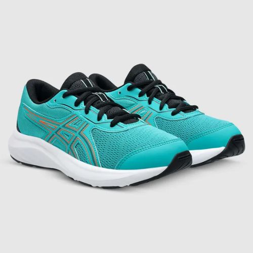 ASICS CONTEND 9 GS TIE UP LACE WAVE TEAL/BLACK 1Y