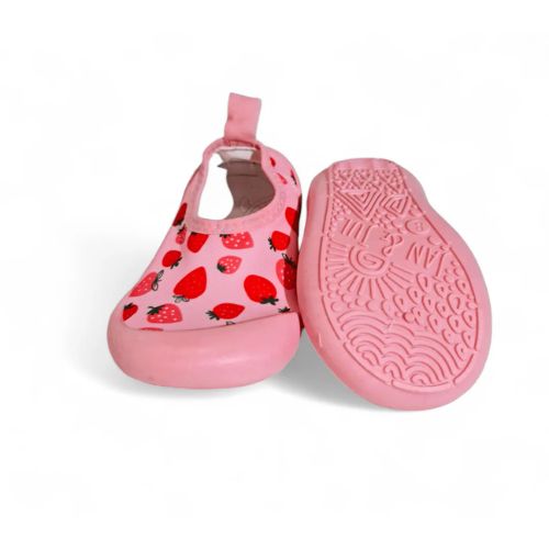 JAN &amp; JUL WATER PLAY SHOES Pink Strawberry 7t