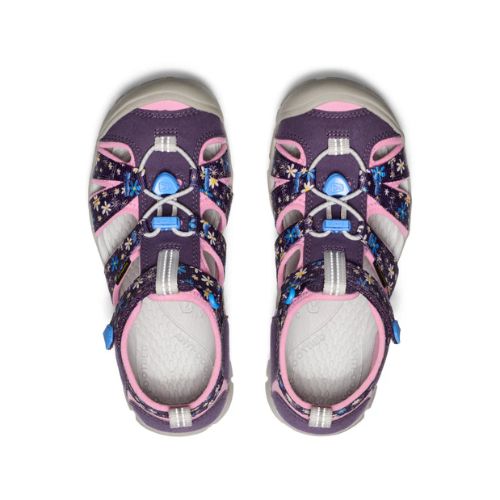 KEEN SEACAMP II CNX BIG KIDS DAISIES/MARINA 1Y