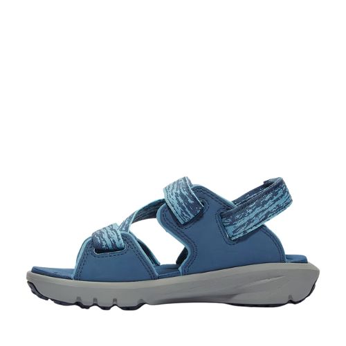 TIMBERLAND MOTION DUNE BACKSTRAP TODDLER SANDAL MEDIUM BLUE WEBBING 5T