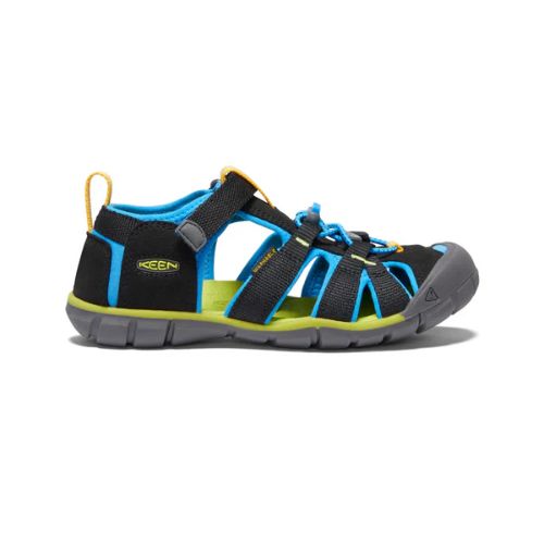 KEEN SEACAMP II CNX KIDS BLACK/BRILLIANT BLUE 8T