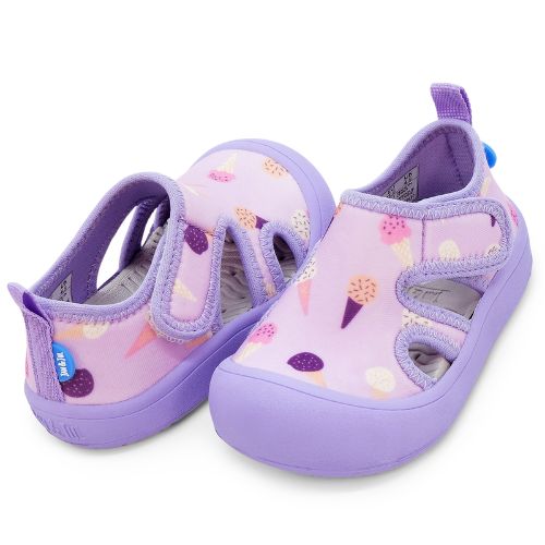 JAN &amp; JUL SUNNY BREEZE SANDAL LAVENDER ICE CREAM 4T