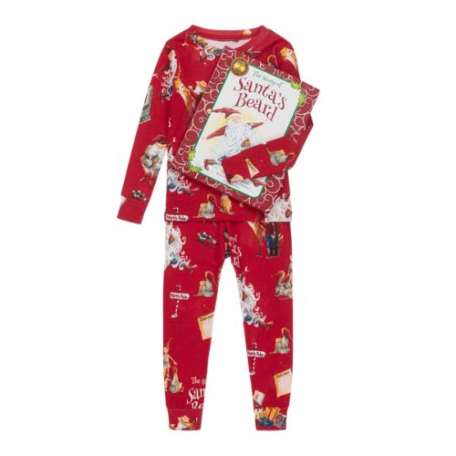 BOOKS TO BED PAJAMA SET WITH BOOK LITTLE RED RIDING HOOD 6