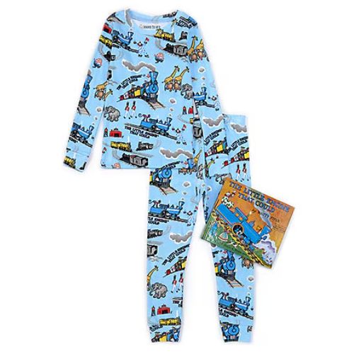 BOOKS TO BED PAJAMA SET WITH BOOK LITTLE BLUE TRUCK 6