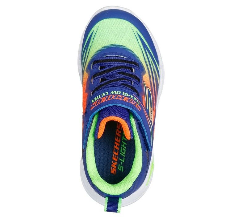 SKECHERS S LIGHTS FLEX GLOW ULTRA (Size 5-10T)