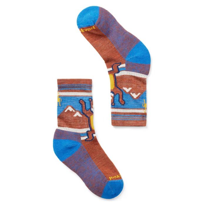 SMARTWOOL KIDS' HIKE CREW SOCKS LIGHT CUSHION