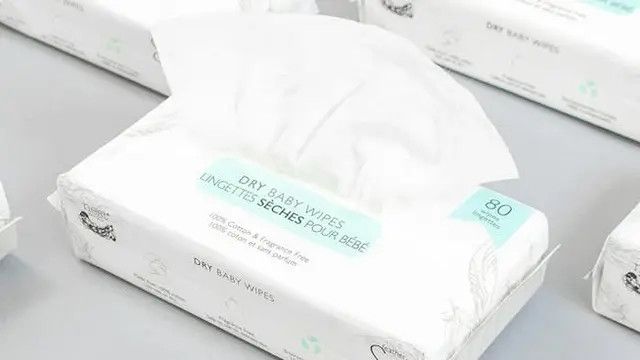 NEST COTTON DRY BABY WIPES