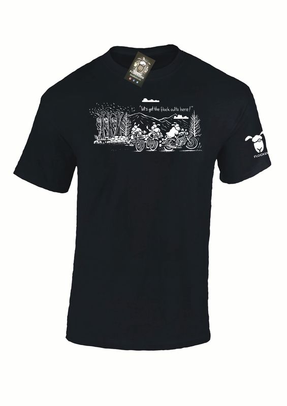 Flockers | Get The Flock Outta Here! | Men&#39;s T-Shirt | FL14