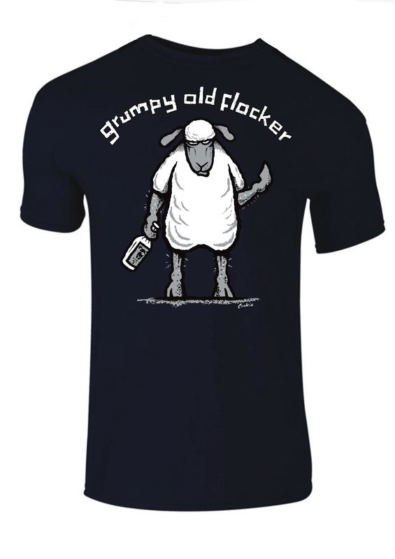 Flockers |  Grumpy Old Flocker  | Men&#39;s T-Shirt