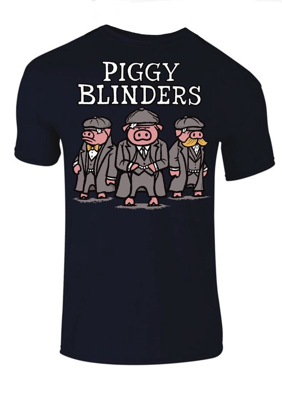 Flockers | Piggy Blinders | Men&#39;s T-Shirts