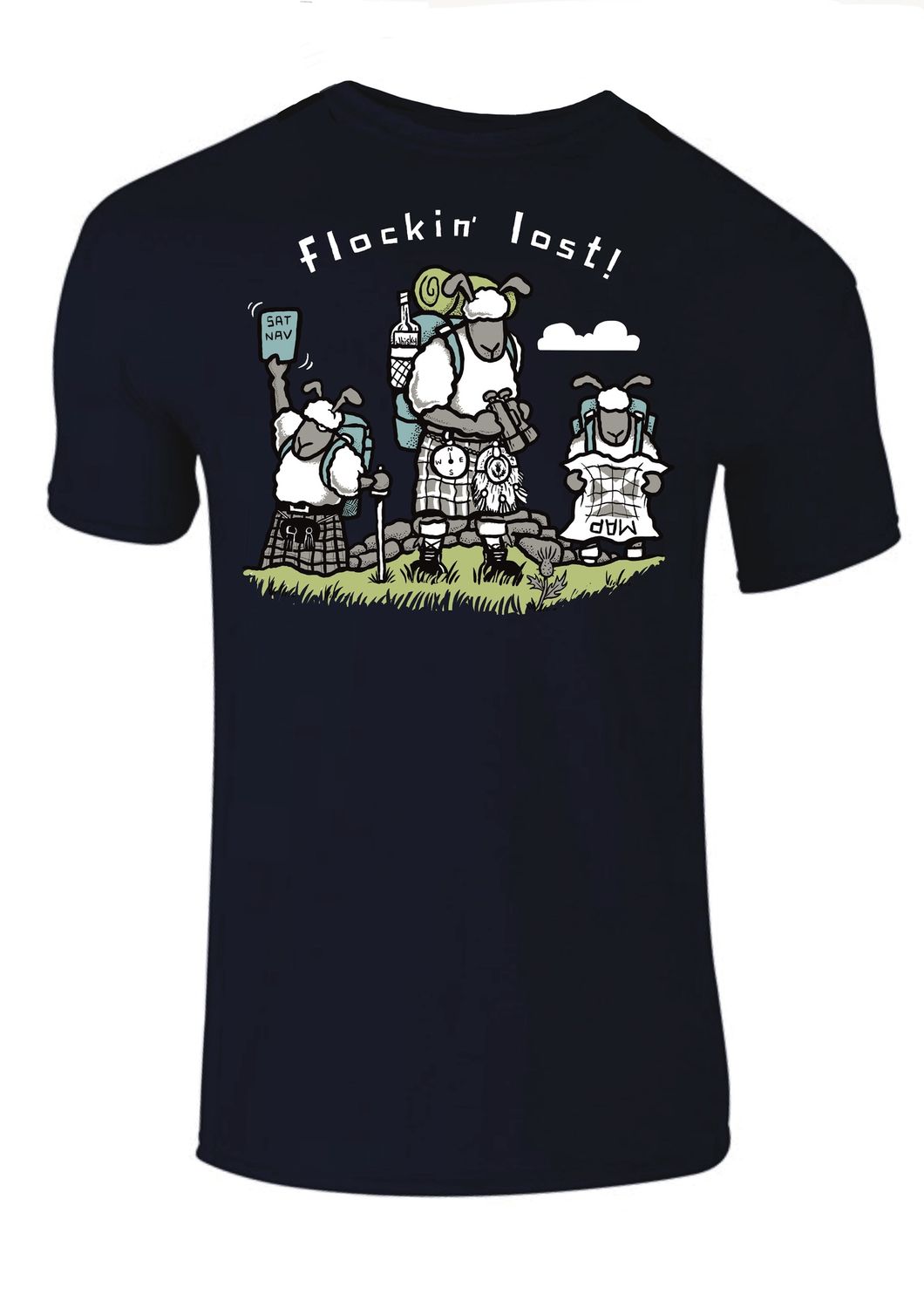 Flockers | McFlockin Lost ! | Men&#39;s T-Shirt | FL31