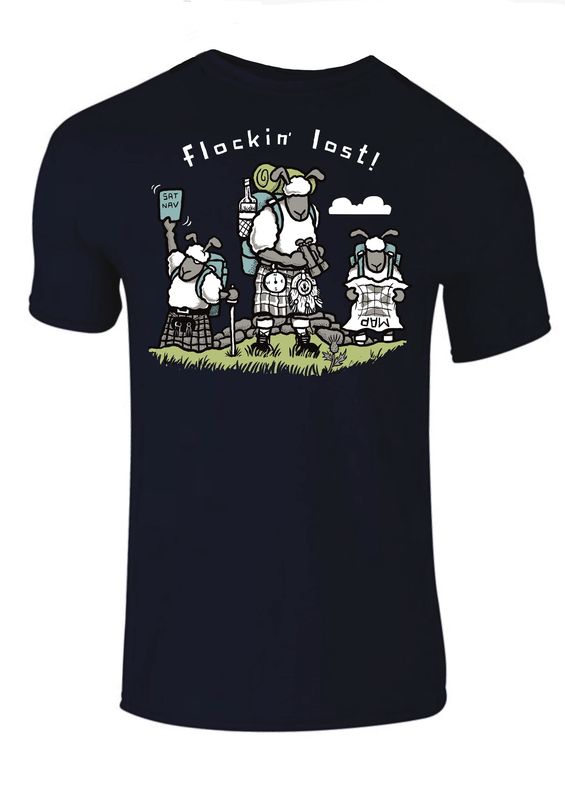 Flockers | McFlockin Lost ! | Men&#39;s T-Shirt | FL31