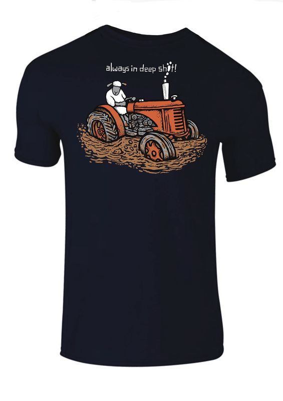 Flockers | Always in Deep Sh*t! | Men&#39;s T-Shirt