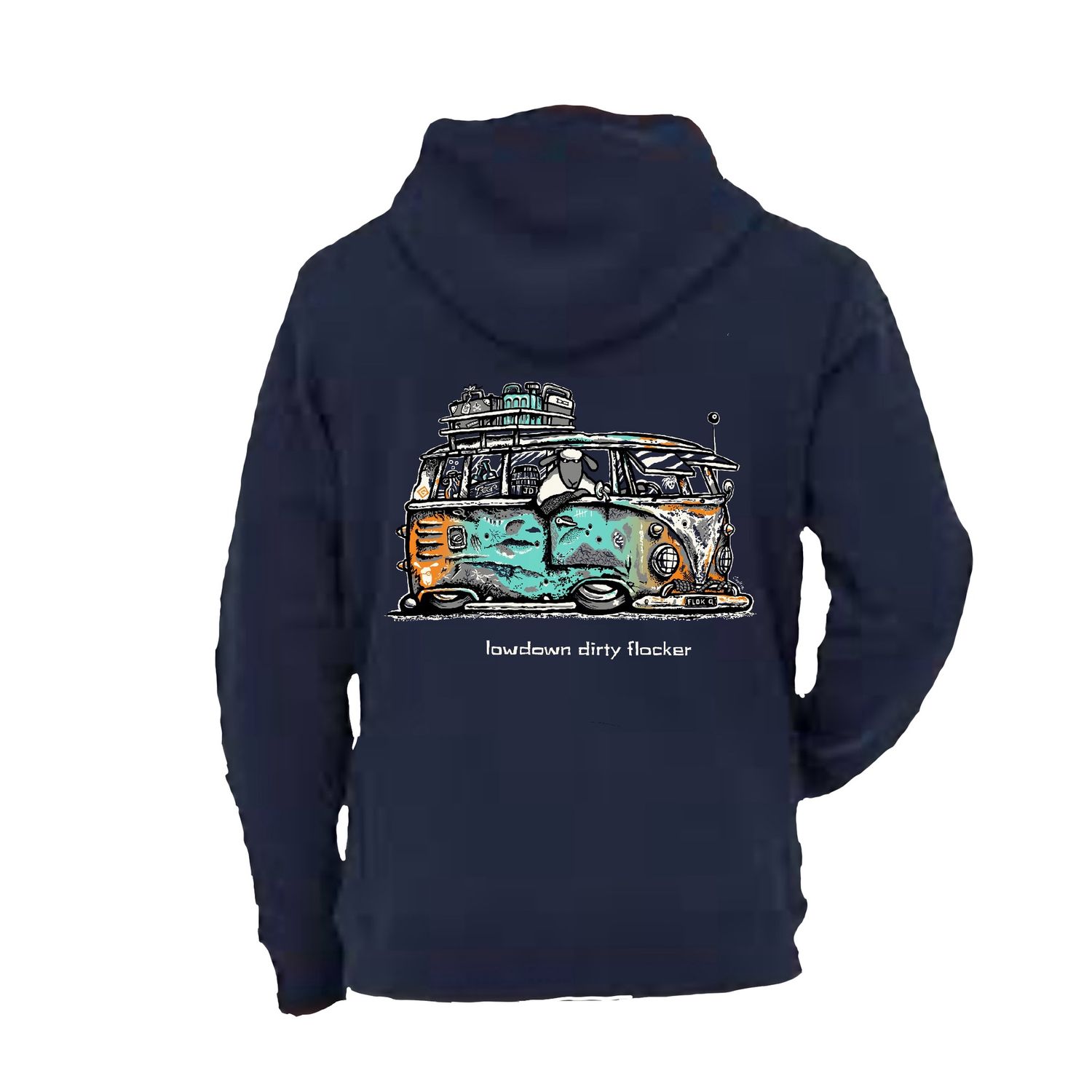 Flockers | Lowdown Dirty Flocker | Rugged Hoodie