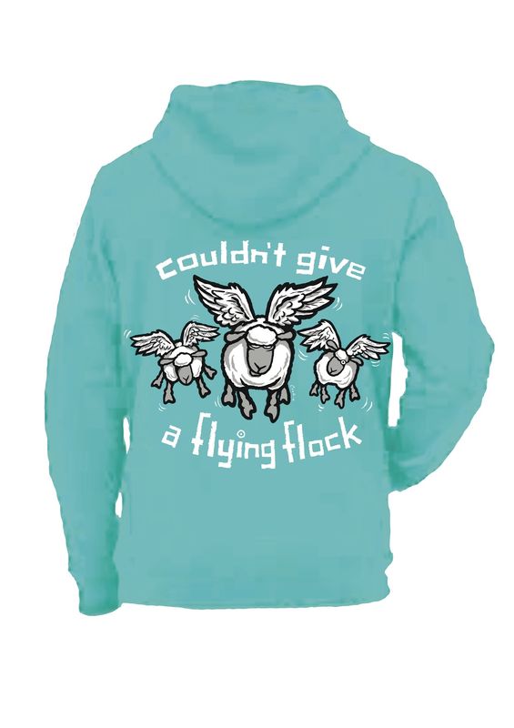 Flockers | Couldn&#39;t Give A Flying Flock | Rugged Hoodie