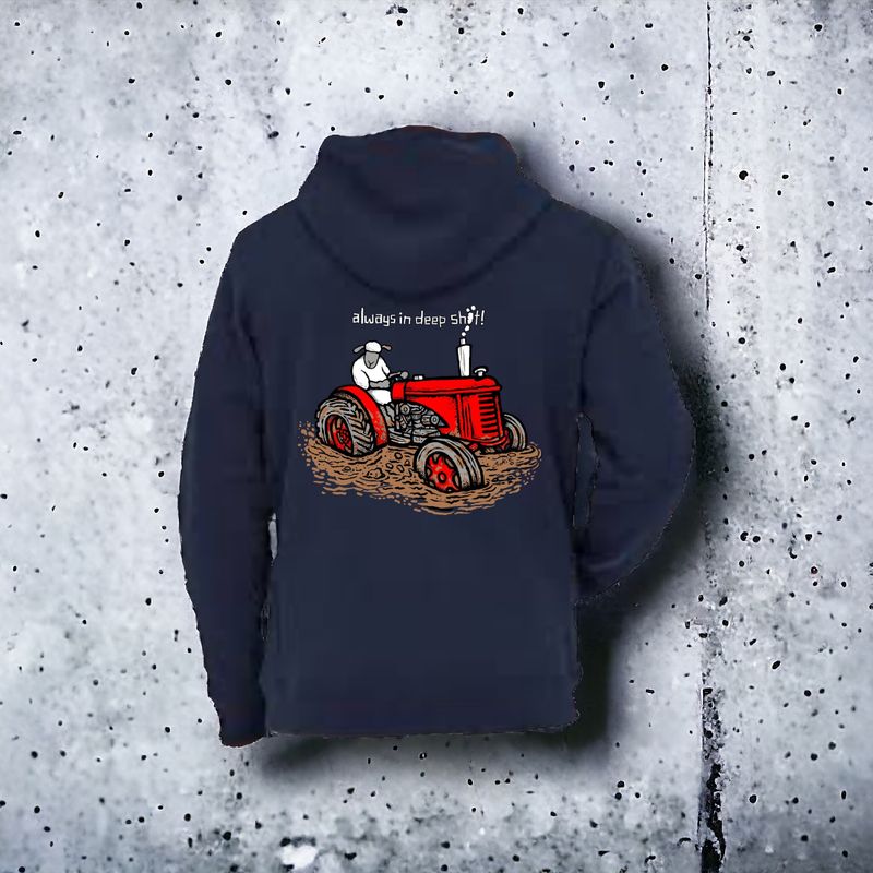 Flockers | Always in Deep Sh*t! Rugged Hoodie