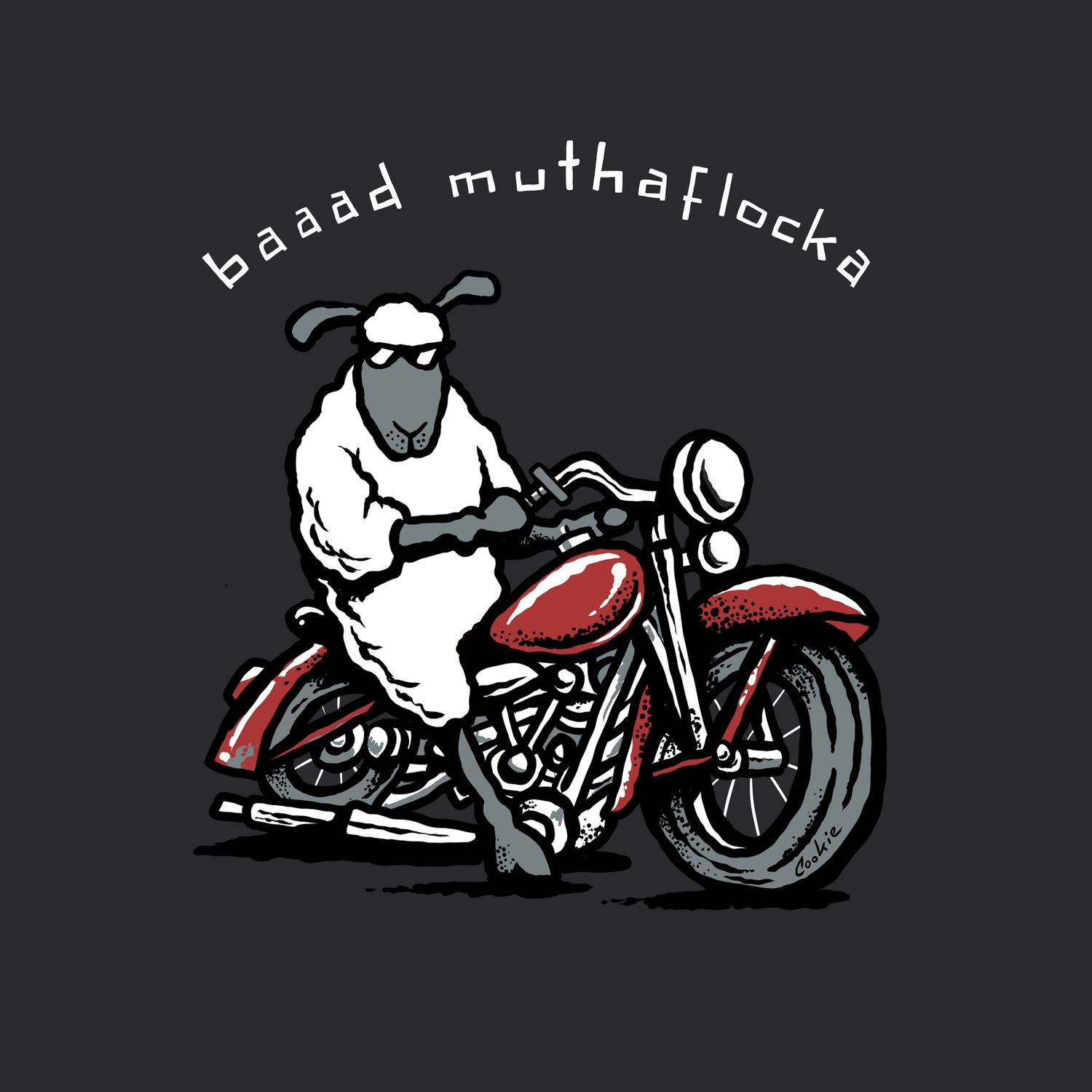 Flockers | MuthaFlocka | Metal Wall Sign