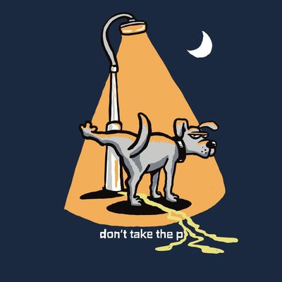 Flockers | Don&#39;t Take The P*ss | Metal Wall Sign